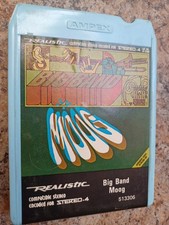REALISTIC BIG BAND MOOG 8 TRACK ENCODED FOR STEREO 4 BLUE CART PLAY TESTED comprar usado REALISTIC BIG BAND MOOG 8 TRACK ENCODED FOR STEREO 4 BLUE CART PLAY TESTED comprar usado  Enviando para Brazil