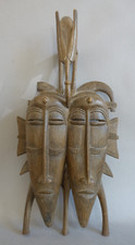 Masque kpeliye gémellaire d'occasion  Strasbourg-