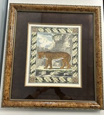 Leopard engraving print for sale  Morrisville