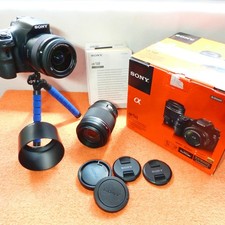 Używany, Sony A58 l 2x obiektyw l XXL ZESTAW DODATKÓW ZESTAW l SLT lustrzanka aparat OLED 20MP na sprzedaż  Wysyłka do Poland
