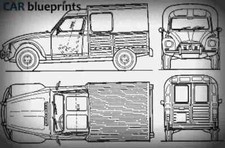 Citroen acadiane blueprint for sale  UK