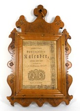 Kalender rahmen holz gebraucht kaufen  Stuttgart