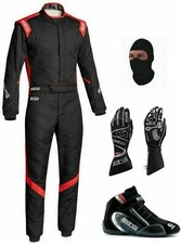 TRAJE DE CARRERAS GO KART PERSONALIZADO CIK FIA NIVEL 2 CON BOTAS Y GUANTES segunda mano  Embacar hacia Mexico