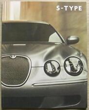 Folheto de vendas de carros JAGUAR S TYPE LF 2007 #JLM/10/02/06/07 V6 V8 SUPERCHARGED comprar usado  Enviando para Brazil