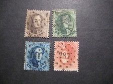 Bélgica #13-16 Usado- WDWPhilatelic (A7K) (2/25) comprar usado  Enviando para Brazil