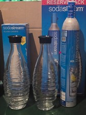 Sodastream bouteilles crystal d'occasion  Ciry-le-Noble