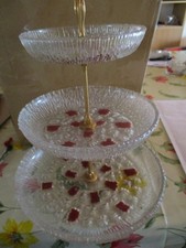 Gebäcketagere glas 3 gebraucht kaufen Gebäcketagere glas 3 gebraucht kaufen  Wittlich