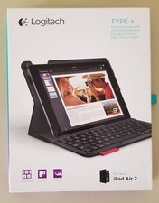 Capa Logitech 920-006912 Type+ com teclado integrado para iPad Air 2 preta , usado comprar usado  Enviando para Brazil