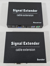 Extensor KVM 1080p @60hz VGA sobre cabo de rede Cat5e/6/7 até 394 pés sem latência comprar usado Extensor KVM 1080p @60hz VGA sobre cabo de rede Cat5e/6/7 até 394 pés sem latência comprar usado  Enviando para Brazil