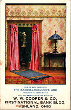 1908 Maxwell papel de parede anúncio WW Cooper Ashland OH cartão postal publicado vintage comprar usado  Enviando para Brazil