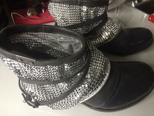 Bottines boots noires d'occasion  Créteil