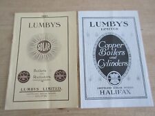 Vintage 1921 lumbys for sale  NOTTINGHAM