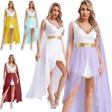 Usado, Fantasia cosplay feminina grega romana rainha princesa vestido festa de Halloween comprar usado  Enviando para Brazil
