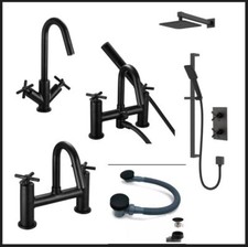 Bathroom black mono for sale  WREXHAM