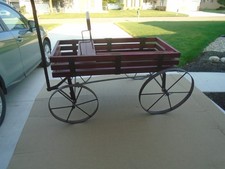 Handmade red wagon for sale  Lima