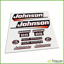 Adesivos adesivos laminados restauração cavalo marinho barco motor JOHNSON 25 HP comprar usado  Enviando para Brazil