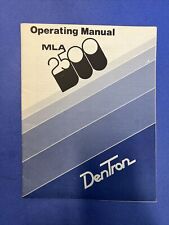 Dentron mla 2500 for sale  Milford