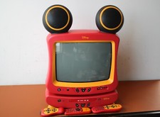 Disney Mickey Mouse 13" DT1350C TV & DVD2050C DVD player e alto-falantes orelhas, usado comprar usado  Enviando para Brazil