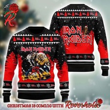 1Iron Maiden Eddie From The Number of the Beast With Santa Hat Snowy Night comprar usado  Enviando para Brazil