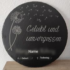 Schiefer gedenktafel grabschmu gebraucht kaufen  Delmenhorst