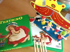 Teatrino burattini legno usato  Milano
