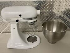 Kitchenaid 5k45ssbwh4 white for sale  ASHTEAD