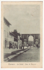 Cartolina cherasco porta usato  Vetto