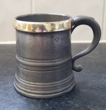 Antique solid pewter for sale  WIMBORNE