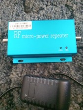 Amplificador intensificador de sinal repetidor de micro-potência RF CDMA850MHZ com pacote de energia. comprar usado  Enviando para Brazil