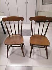 Coppia sedie rustiche usato Coppia sedie rustiche usato  Torino