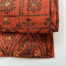 Flores de tecido de seda Masumi Tsumugi Nagoya Obi 8 sol U-4536 usadas comprar usado  Enviando para Brazil