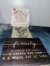 Decorative wall signs for sale  Pittsburgh