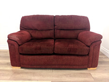 Sofa seater red for sale  BRISTOL