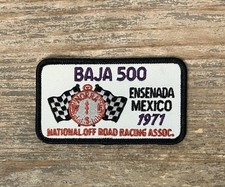 Patch retrô Baja 500 Ensenada México 1971 National Off Road Racing Association, usado comprar usado  Enviando para Brazil