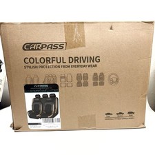 Capas de assento de couro CAR PASS, capa de assento de carro esportivo universal automotivo Super comprar usado  Enviando para Brazil
