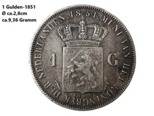 Gulden holland silbermünze gebraucht kaufen  Stein