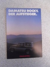 Daihatsu rocky prospekt gebraucht kaufen  Deutschland