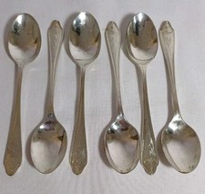 Silver plated teaspoons. for sale  TENTERDEN