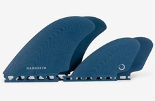 Nanazero Fibra de Vidro Quilha Quad Barbatana Aba Única - Barbatanas de Prancha de Surf, Comprimento Médio, usado comprar usado  Enviando para Brazil
