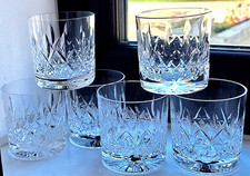 Six stuart crystal for sale  SAFFRON WALDEN
