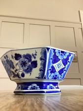 Blue white ceramic for sale  BRAINTREE