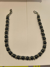 Collier perles acier d'occasion  Haguenau