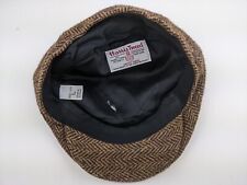 Harris Tweed Hecho en Escocia Gorra Plana Talla L 59 60 cm Sombrero Cabby Newsboy segunda mano  Embacar hacia Argentina