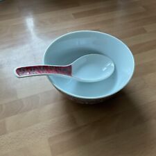 Chinese soup bowl for sale  NORWICH