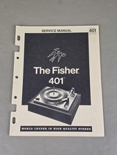 Fisher 401 manuale usato Fisher 401 manuale usato  Spedire a Italy