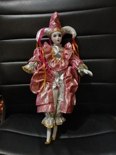Harlequin jester porcelain for sale  Linden