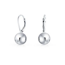 Brincos clássicos simples básicos de prata esterlina com gota de bola de contas redondas comprar usado Brincos clássicos simples básicos de prata esterlina com gota de bola de contas redondas comprar usado  Enviando para Brazil