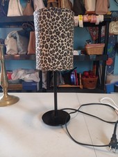 table lamp leopard shade for sale  Port Saint Lucie