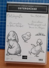 Stempelset stergrüße stampin gebraucht kaufen  Bensheim