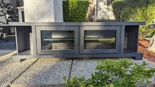 Grey wooden cabinet for sale  Elk Grove